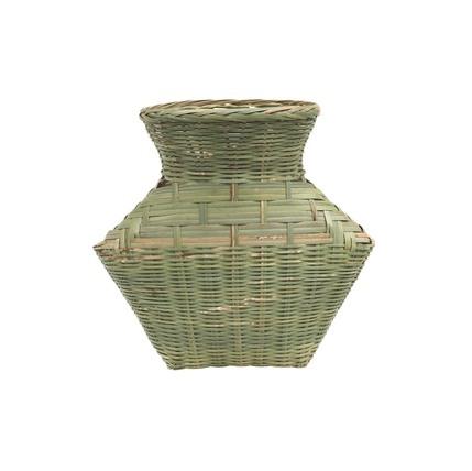 Fish Basket Handmade Bamboo Woven Props Decorative Pendants Fishing Basket Fisherman'S Eel Basket Loach Basket