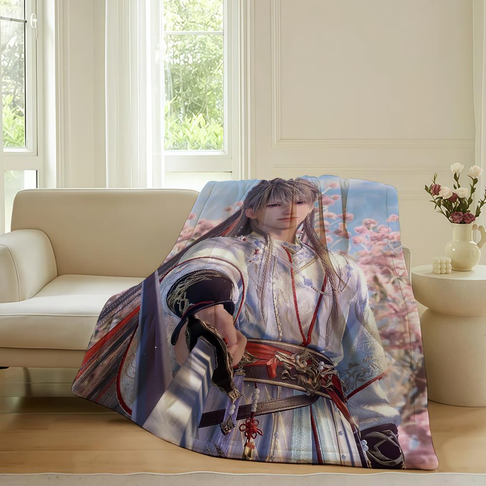 Game Deepspace Xavier Blanket Warm Soft Suitable For Bedroom Sofa Bed Living Room Office Travel Camping Gifts