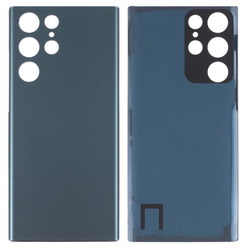 Для Samsung Galaxy S22 Ultra 5G S908 Крышка аккумуляторного отсека с клейкой наклейкой Запасные части (без логотипа)