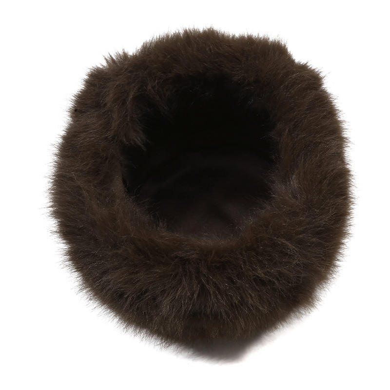 Пушистая меховая шапка-ведро, плюшевая монгольская шапка, женская зимняя ветрозащитная, утепленная, для холода и снега, теплая шапка