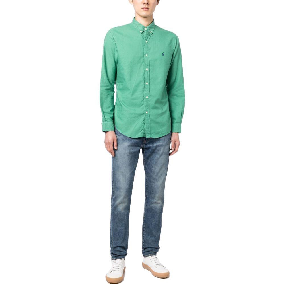 Polo Ralph Lauren Рубашка SS23 Смешанная поставка Мужская Зеленая 710873089-003