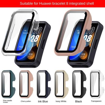 Чехол для ПК, защитное стекло для Huawei Band 7 8 Pro, полная защитная пленка для Huawei Honor Band6 Band7, защитный рукав