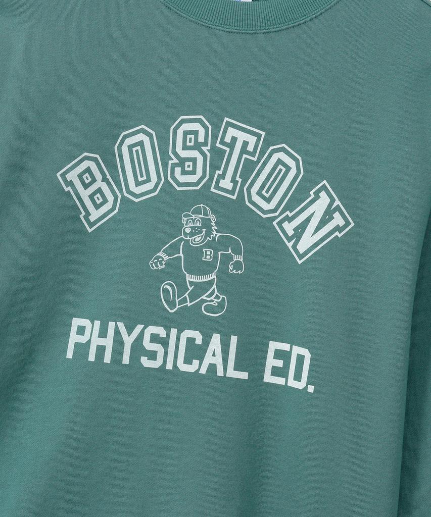 CHAMPION Boston Regular Fit Crew Neck Sweatshirt Dark Green