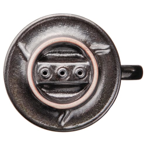 [Эксклюзив .co.jp] Кофейная воронка Kalita Hasami Ware с отличным удержанием тепла, черная, сделано в Японии, HASAMI SG101. Идеально для 1-2 человек, этот д