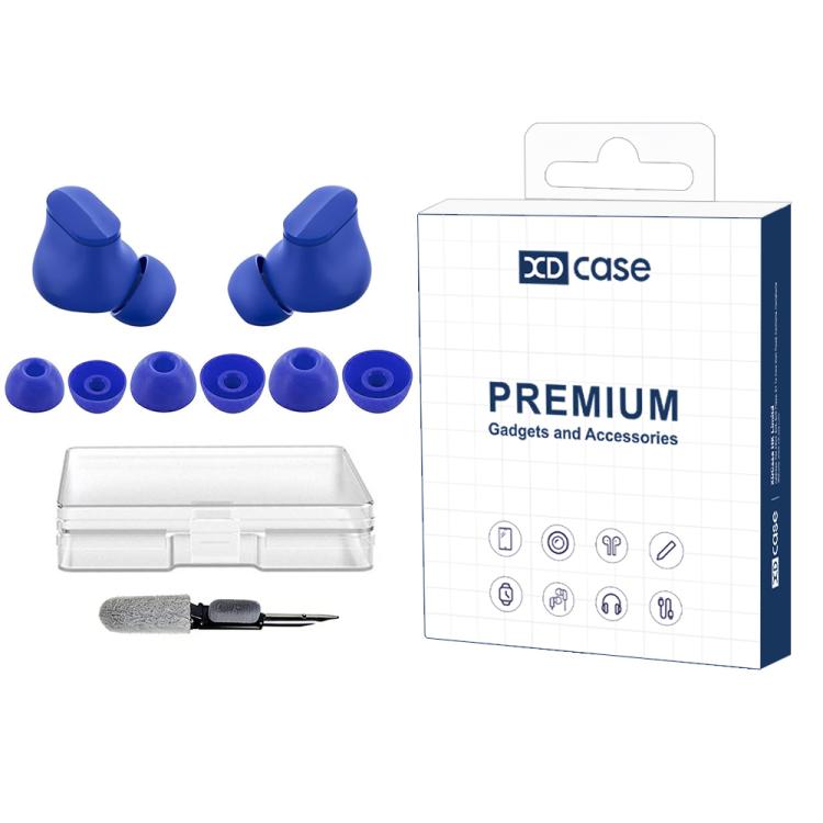 XDcase 3 Pairs Replacement Silicone Ear Tips Kit, S/M/L Size
