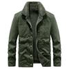Winter Lamb Wool Fleece Thickened Men's Autumn Loose Last Year Lapel Casual Coat