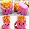 New Arrival Jumbo 12CM Kawaii Cute French Fries Soft Scented Bread Cake Squishy Slow Rising Ela