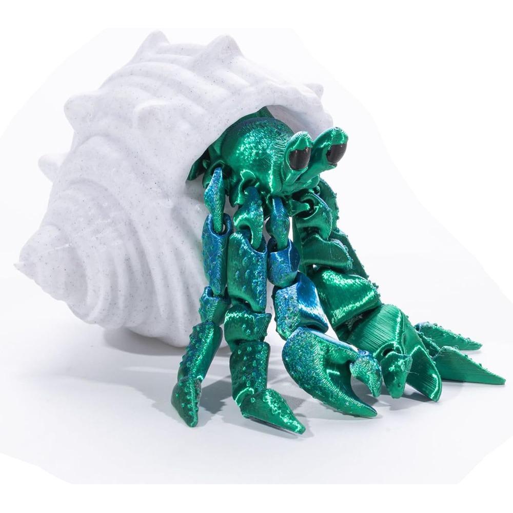Articulated Crab Finger Toys Stress Relieving Desk Toy New Hermit Crab Toys Home Office Decor