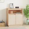 814384 vidaXL Buffet 70x34x80 Cm Solid Pine Wood