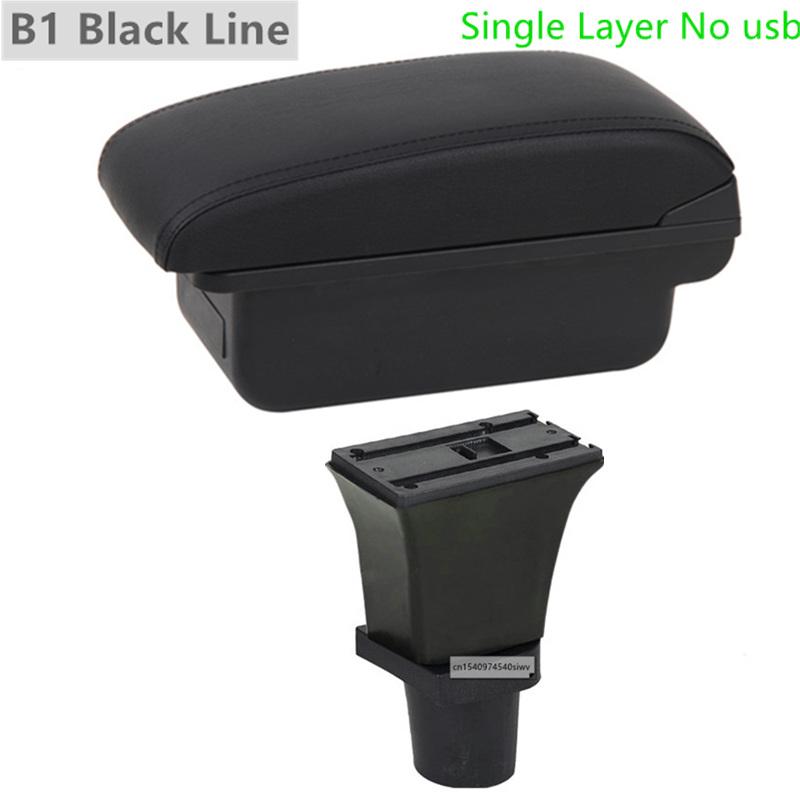 Car Armrest Box for Kia Picanto Special Retrofit Parts Center Storage Box with USB LED Light Accessories