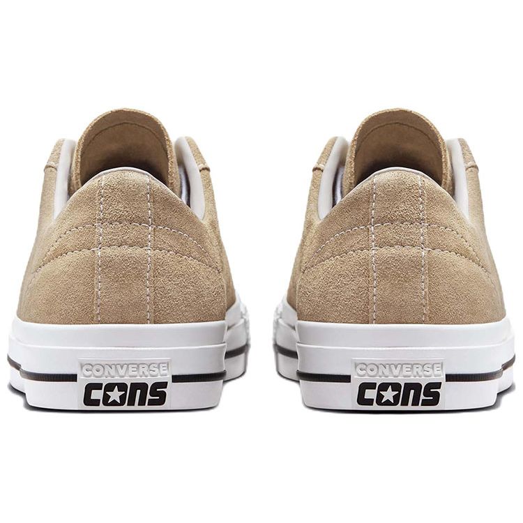 Converse Кроссовки унисекс One Star Pro Suede Low Nomad цвета хаки Светло-коричневый черный белый A00941C