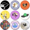 32/44/58mm 30 Style Serial Animal Button Customizable Clothes Hat Lapel Pin Fashion Metal Creative Lover Badge