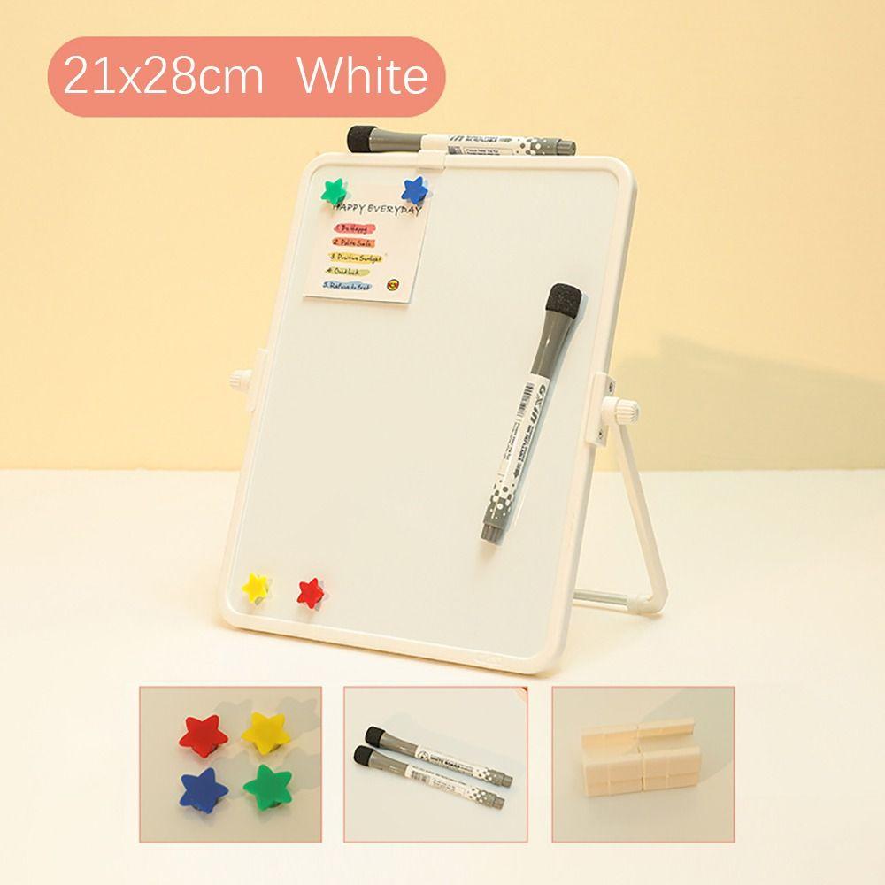 Настольная/подвесная доска для планирования, двухсторонняя доска для письма, прочная магнитная доска