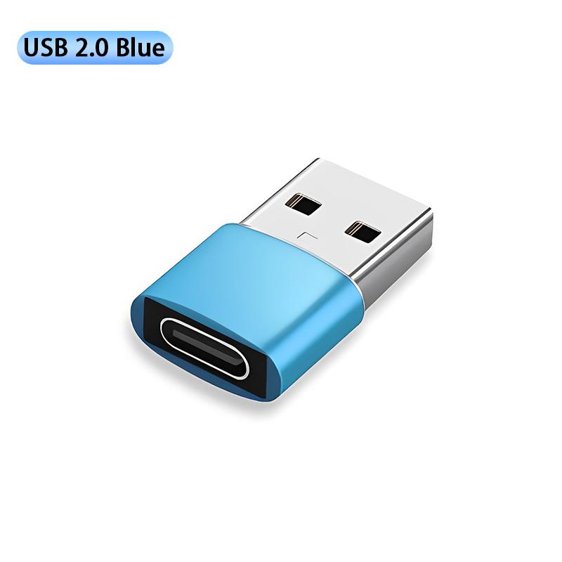 USB C 3.0 Адаптер Type C на USB 2.0 для мобильного телефона, Male to Female, USB C Конвертер, USB Type-C Конвертер для ПК, ноутбуков