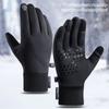 Waterproof Cycling Gloves Winter Warmer Bicycle Gloves Outdoor Scooter Windproof Riding Motorcycle Ski Warm Bike Cycling Gloves