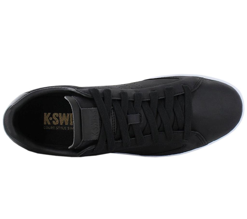 K-SWISS Lozan Klub WAX Leather - Мужская обувь кожаная черная 07950-061-M ОРИГИНАЛ
