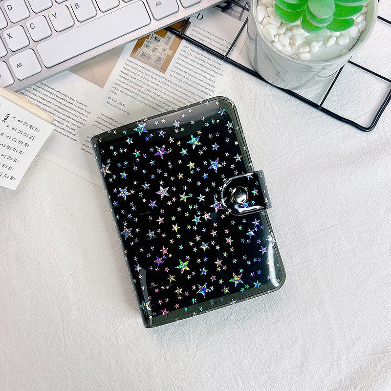 Обложка для блокнота с отрывными листами A7 из прозрачного ПВХ с 6 отверстиями