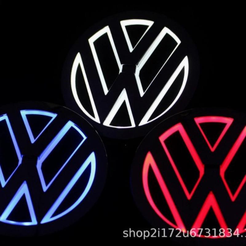Светодиодный 3D значок задней двери Volkswagen для Golf 6, Magotan, Tiguan, Bora