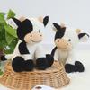 Cartoon Cow Doll Sitting Standing Chinese Zodiac Cow Plush Doll Cow Stuffed