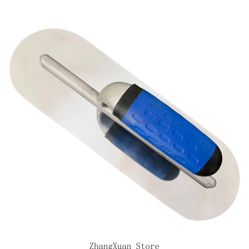 3XUF Professional Grade Rounded Corner Trowel Tool For Masonry And DIY Project Featuring Ergonomic Handle For Comfort