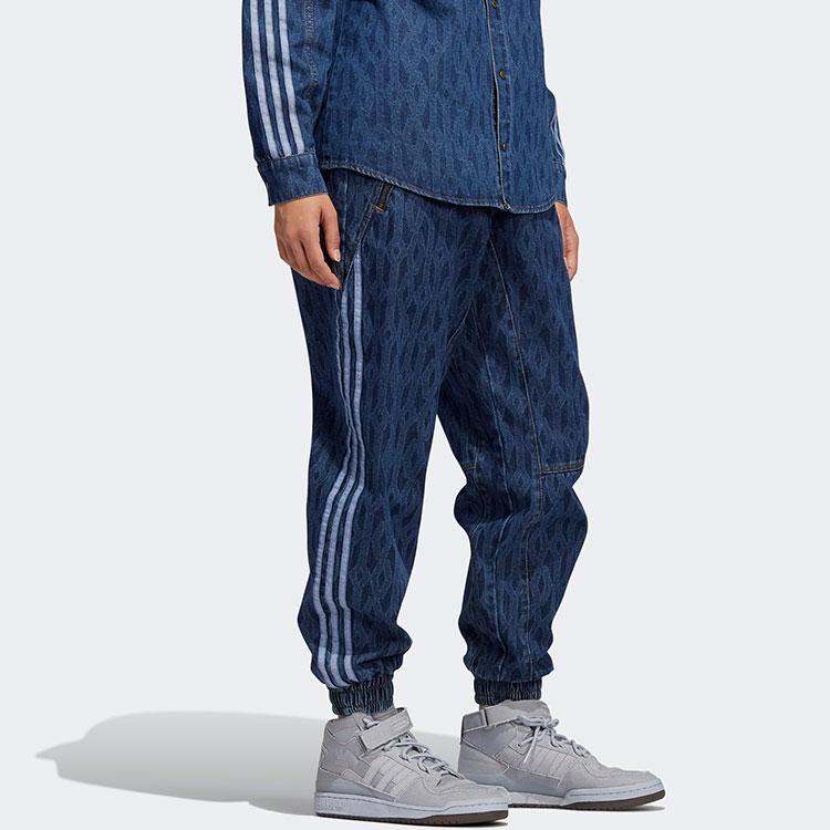 Adidas Ivy Park Monogram Denim Track Pants All Gender H61699