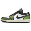 Air 1 Low SE Wear-Away - Electric Green Men Sneakers White Black Sail DN3705-003