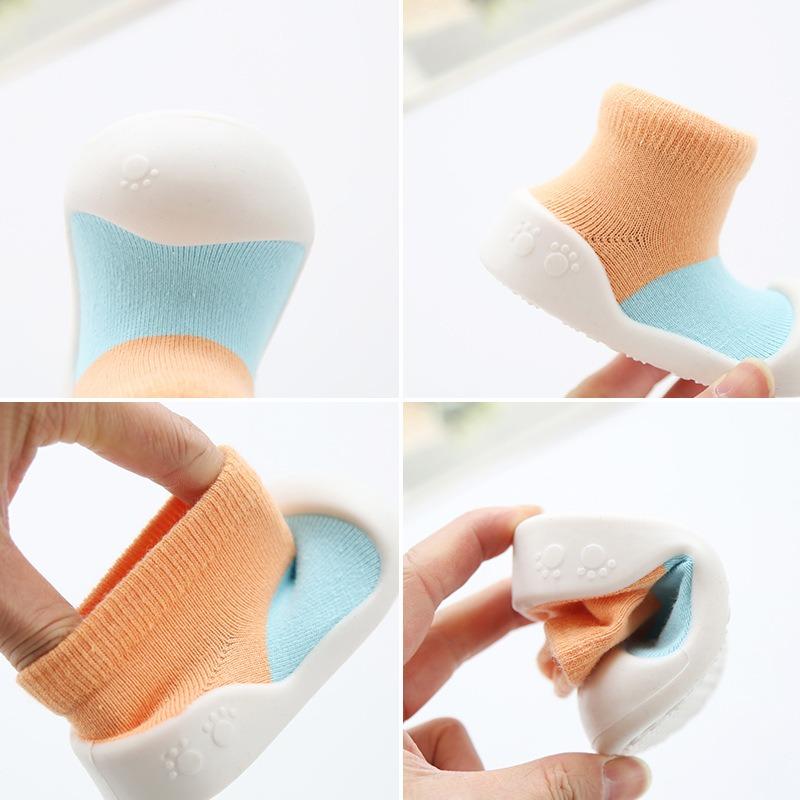 Детские прогулочные туфли, осенние новые цветные детские туфли, детские носки-тапочки, мягкая подошва, нескользящая детская обувь, дышащая обувь для мальчиков и девочек, Zapatillas