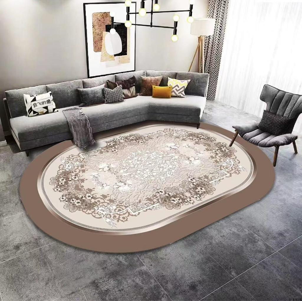 Ковер для гостиной, устойчивый к грязи и простой в уходе, нескользящий ковер для журнального столика, универсальный ковер для кровати на все времена