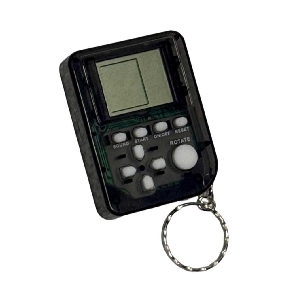 Блочная Электронная Игровая Консоль Ретро Портативная Игровая Консоль Брелок Подвеска