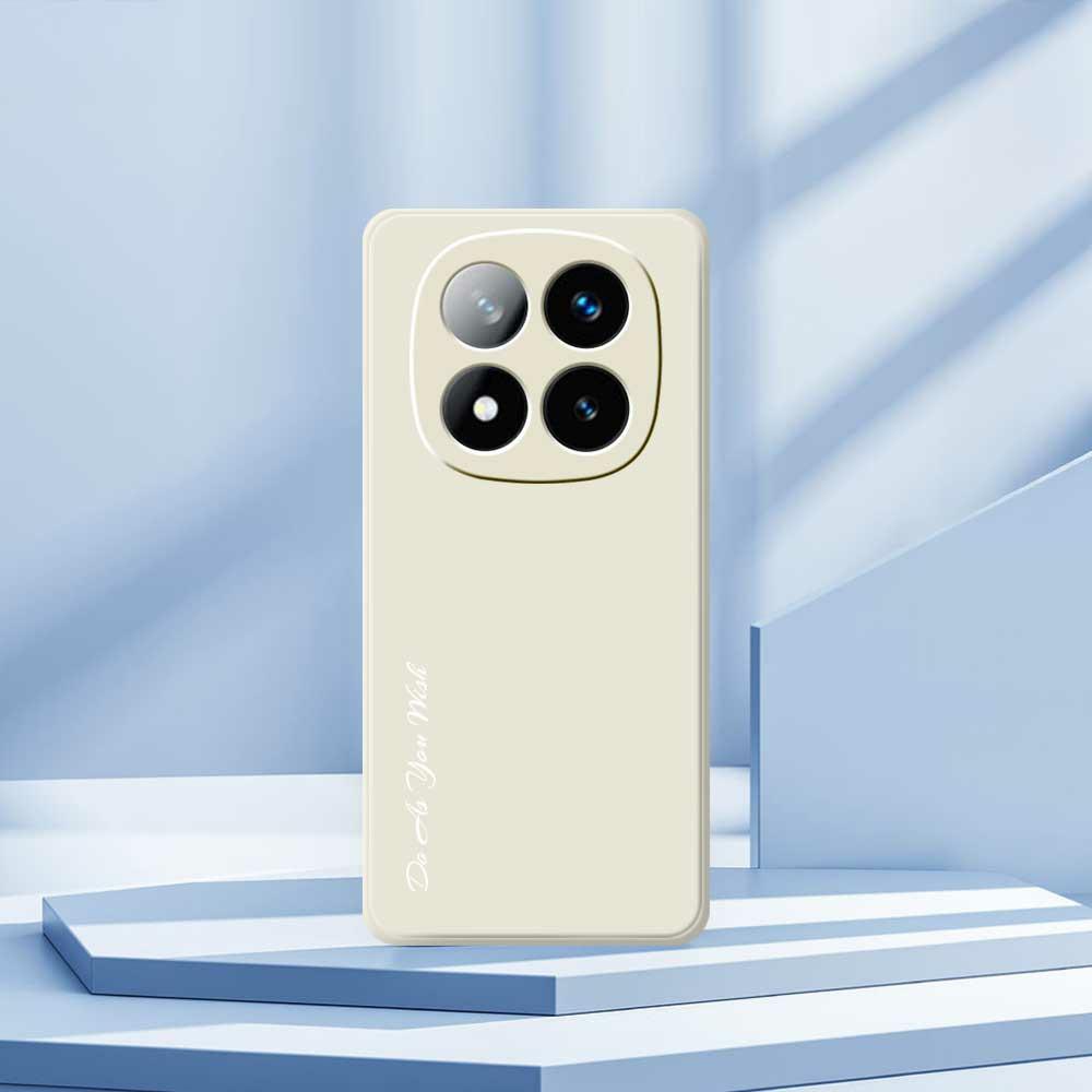 DO AS YOU WISH For Xiaomi Redmi Note 14 Pro+ 5G Case Straight Edge TPU Phone Back Cover Precise Cutouts