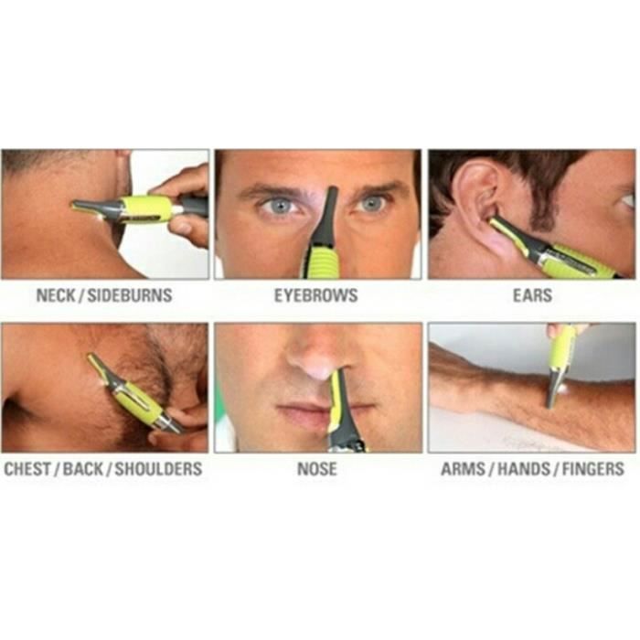 Nose Men Body Nasal Ears Eyebrows Face Clipper Trimmer Razor