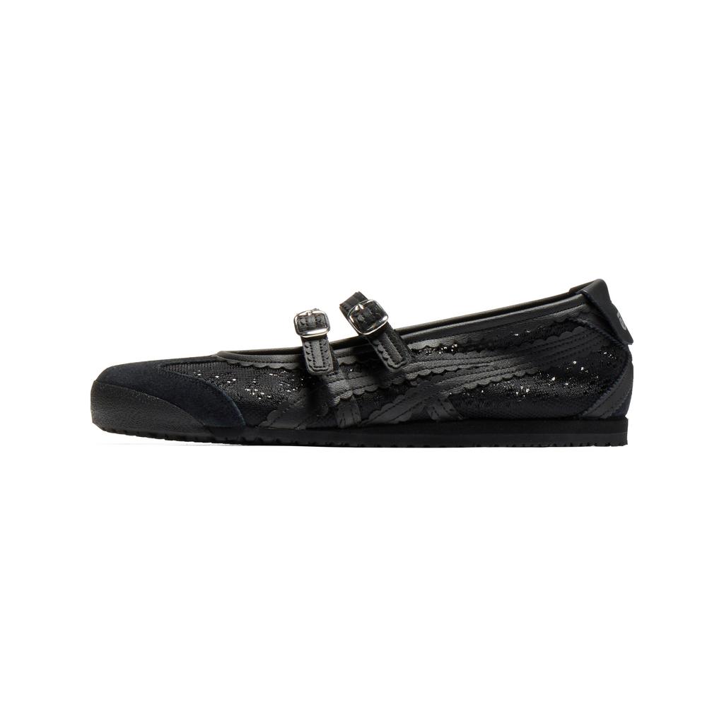 ONITSUKA TIGER MEXICO 66 TGRS Тканевые туфли Мэри Джейн Женские Черные 1182A705-001