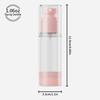 Airless Press Type Refillable Bottles Spray Bottle Lotion Cosmetic Dispenser Travel Portable Hydration Bottle