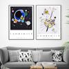 Famous Exhibition Prints Wassily Kandinsky Abstract Canvas Painting Posters Museum Wall Art Pictures for Living Room Home Decor