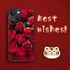 Красный чехол для телефона Rose Fashion Art для iPhone Samsung Galaxy Redmi Xiaomi Note S A 16 15 14 13 12 11 20 21 22 23 53 54 Pro Plus Ultra Силиконовый чехол