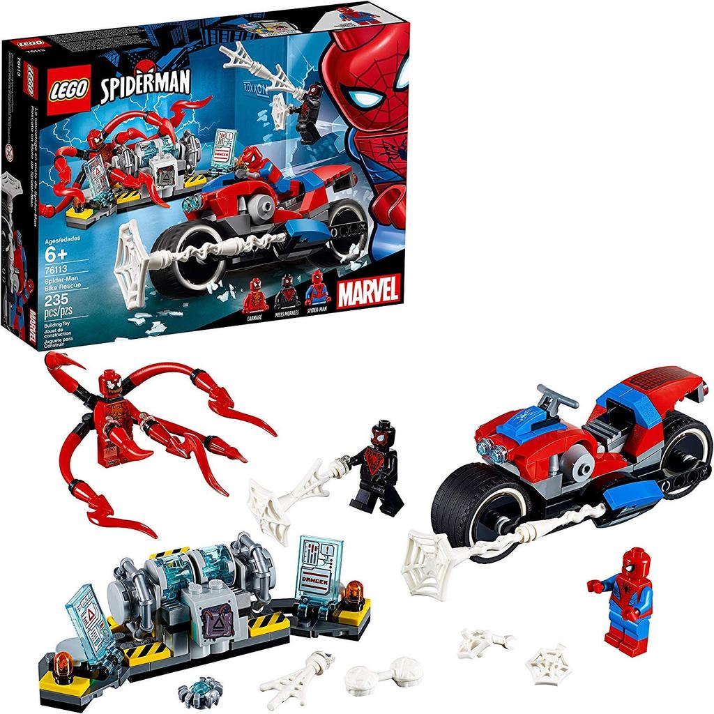 LEGO Marvel Bike Rescue 76113 Сборочный комплект Человек-паук (235 шт.)