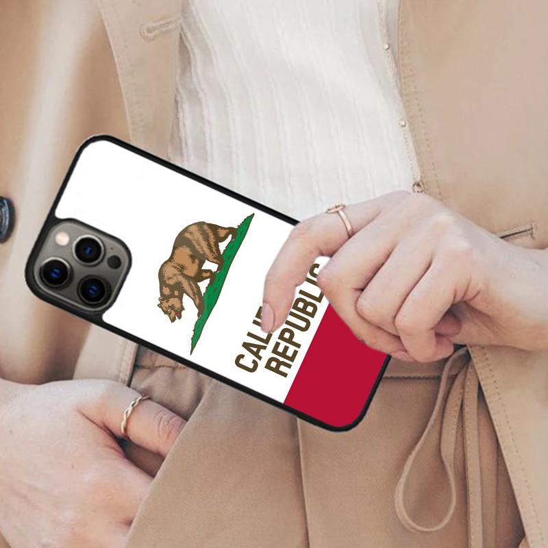flag of California Republic Magnetic Phone Case For APPLE iPhone 17 Air 16 14 13 12 Pro Max 15 Plus Wireless With MagSafe Cover