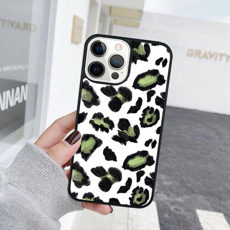 Модный Чехол для Телефона с Леопардовым Принтом Для iPhone 17 Air 15 16 Чехол 11 13 14 Pro Max 12 Plus Max Fundas