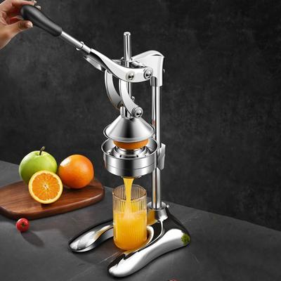 Ручная цитрусовая соковыжималка Сверхпрочная соковыжималка для лимона Нержавеющая сталь Пресс для сока лайма Неэлектрическая соковыжималка для фруктов