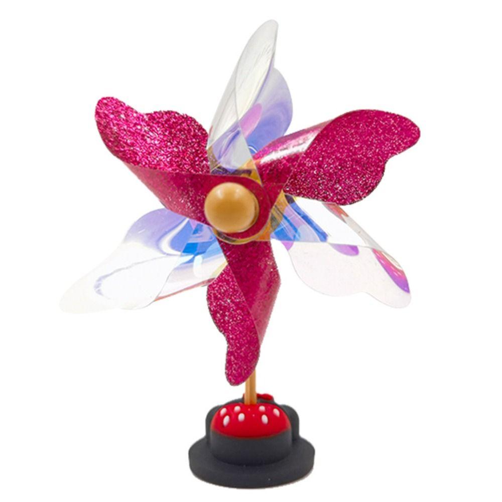 Windmill Small Windmill Ornament Rotatable Car Interior Decor for Car Electric Vehicles Motorcycle