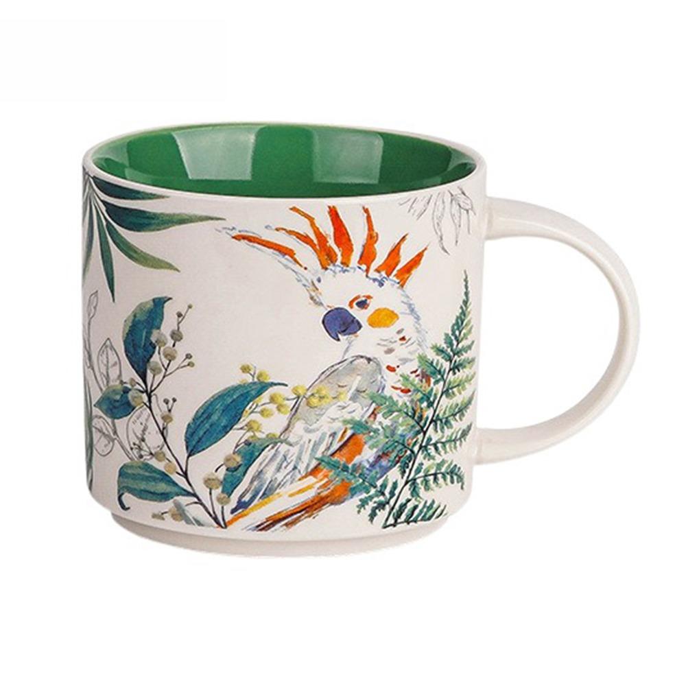 Креативная чашка для чая, цветочная цветная чашка для воды, подарки на день рождения, керамическая кофейная кружка, бытовая