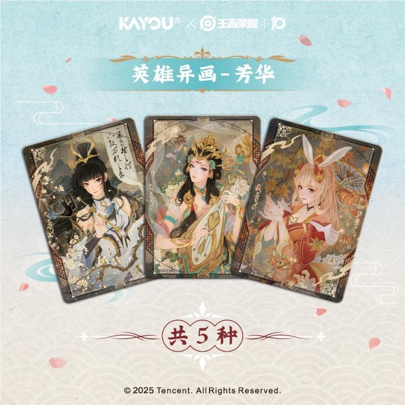 Genuine Honor of Kings Card Unfortunate Chapter Heroes of All Forms Series  Game Collection Cards Toys