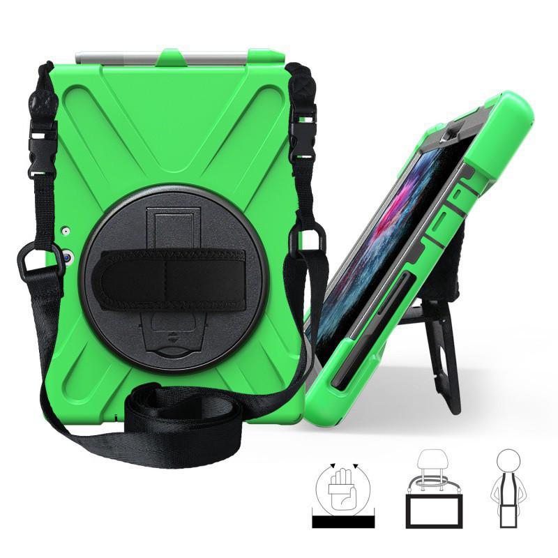 Leather Protective Case for Microsoft Surface Go 2/3, 10-Inch Tablet with Strap