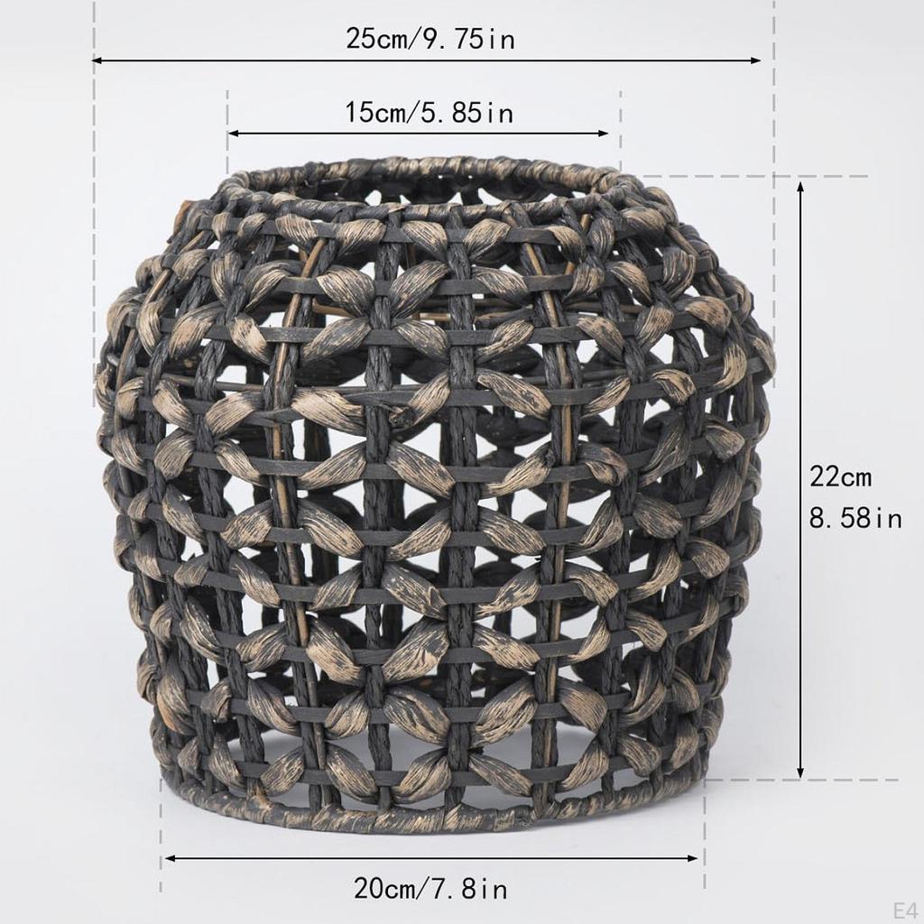 Подвесной светильник для потолочного вентилятора с тканым узором