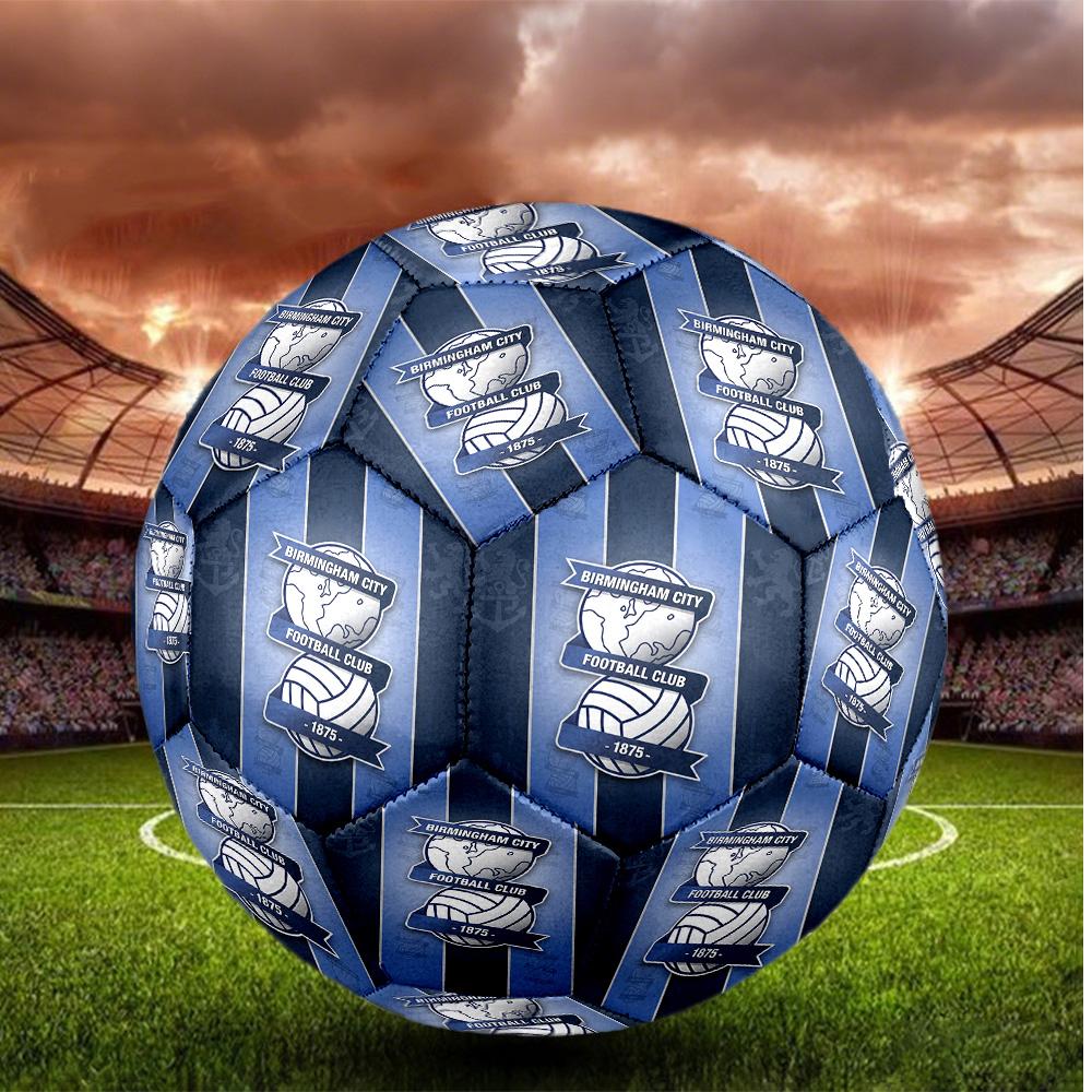 Birmingham City Size 5 Football High Elastic Soccer Ball For Outdoor Competition Daily Training Play