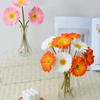 Sun'iy Gerbera Jamesonii Poyasi bilan Realistik Soxta Ipak Gul Uy Ofis Stol Markazi Soxta Gul Shoxi Gul Kompozitsiyasi Dekorasi