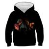 Children Winter Dinosaur Animals Hooded Sweatshirts Hot Selling Clothes Kids Pullovers Tops Teen Boy Dinosaur Clothes 4 -14 Year