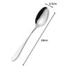 Nagao Tsubamesanjo Dinner Spoon Set of 12 Stainless Steel Made In Japan 18-0