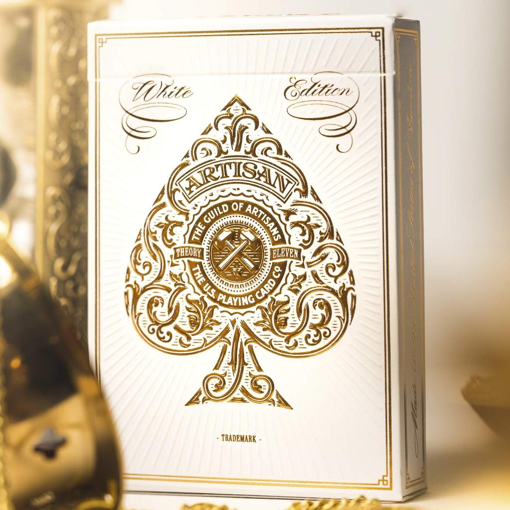 Колода игральных карт Theory11 Artisan (Ремесленник) (белый)