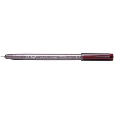Ручка-маркер - COPIC - Multiciner - 0,1 мм - Невыцветающий - Красный
